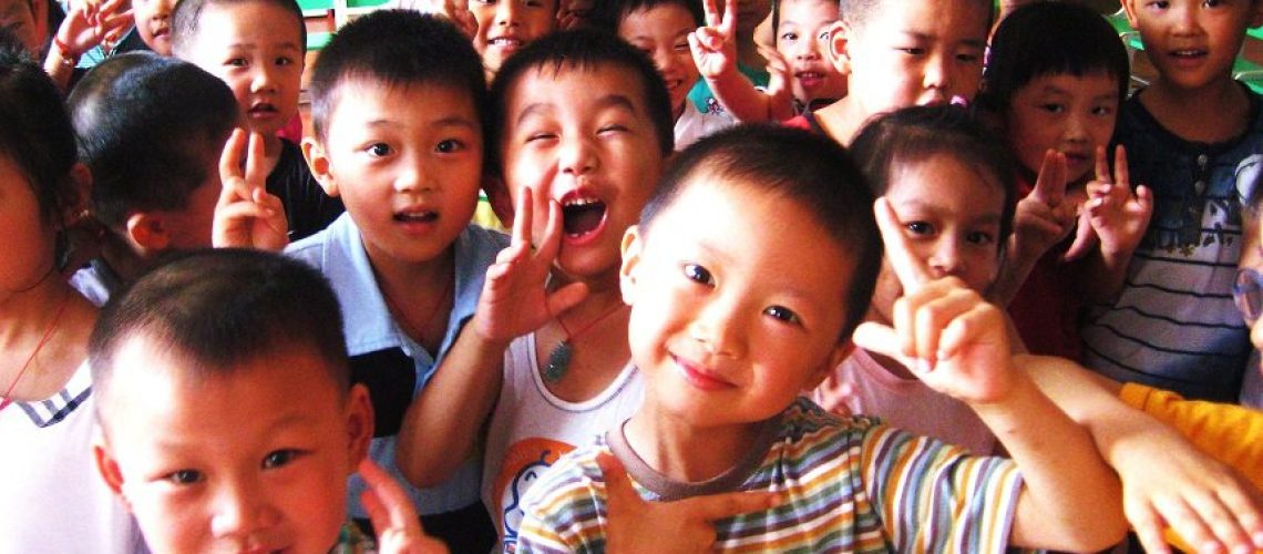 1 FEB 2023 - FOTO ONBEPERKTE KINDEREN IN CHINA