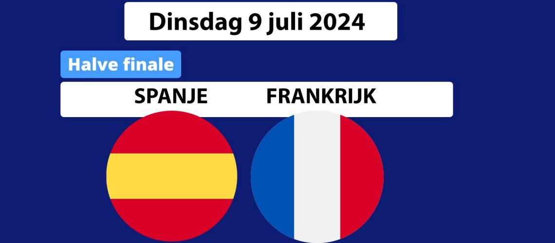 9 JULI 2024 -FOTO SPANJE FRANKRIJK HALVE FINALE EK